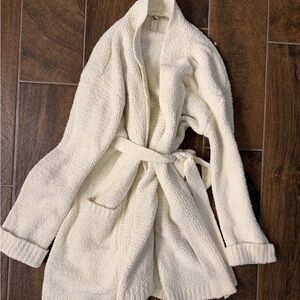 SKIMS Ivory Plush Robe